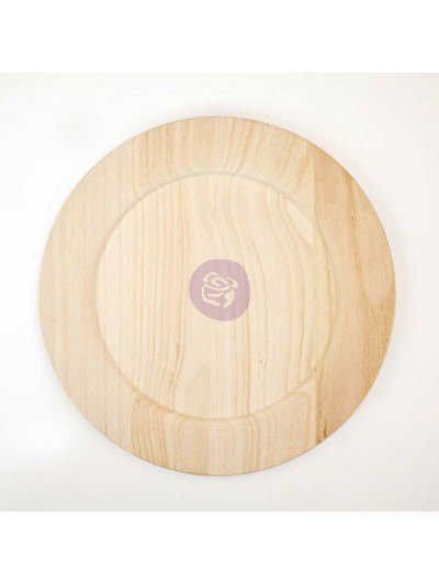 Plato de madera 10' - Auxiliares IOD - Iron Orchid Designs - pinturachalkpaint