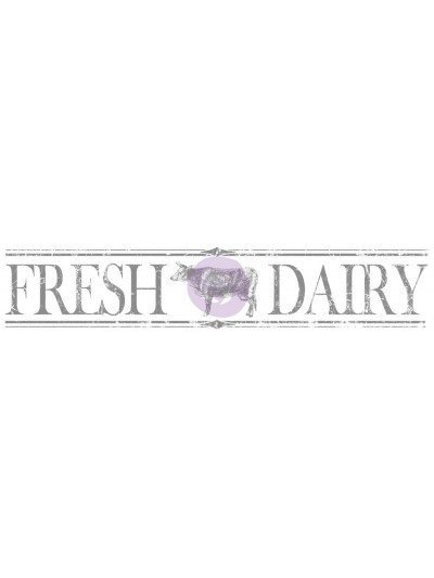 Fresh Dairy - Transfers Decor  - Iron Orchid Designs - pinturachalkpaint