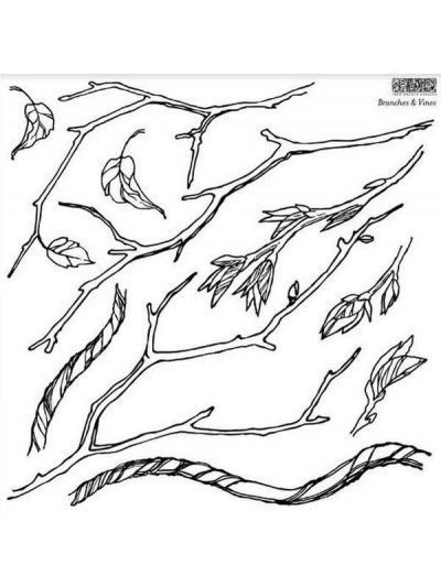 Branches & Vines - Sellos Decor - Iron Orchid Designs - pinturachalkpaint
