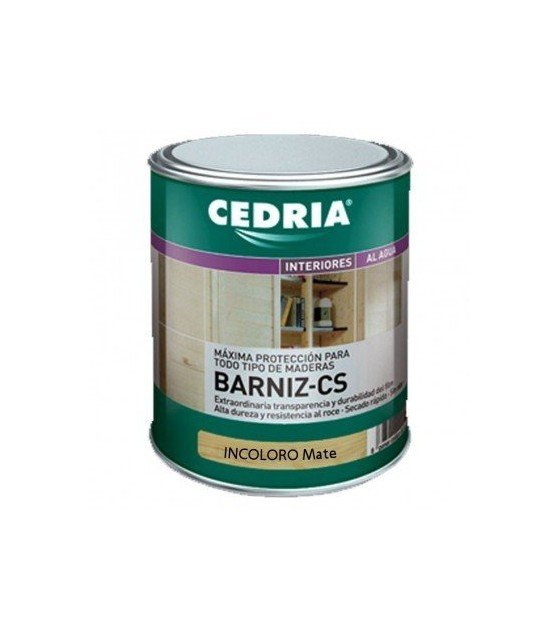 Barniz Incoloro Mate - Ceras y barnices - CEDRIA - pinturachalkpaint