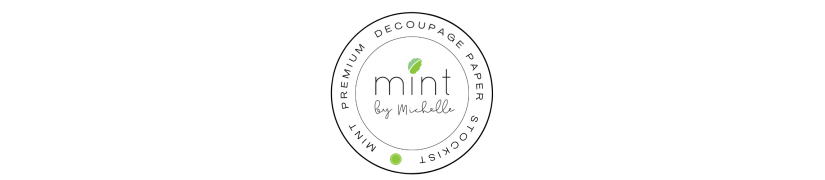 Mint By Michelle decoupage